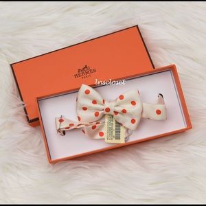 Hermes Bow tie silk Papillon Twilly
